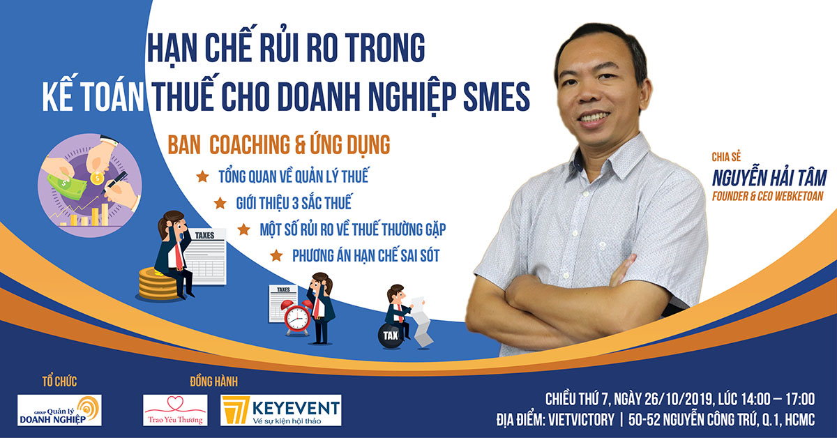 Hạn chế rủi ro trong kế toán thuế cho Doanh nghiệp SMEs