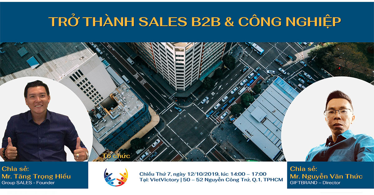 Trở thành Sales B2B & Công Nghiệp!
